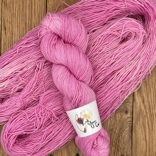 Pink Lemonade - Fingering Wool/Cotton