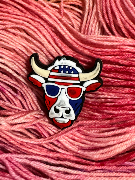 Cow - Red, White and Blue