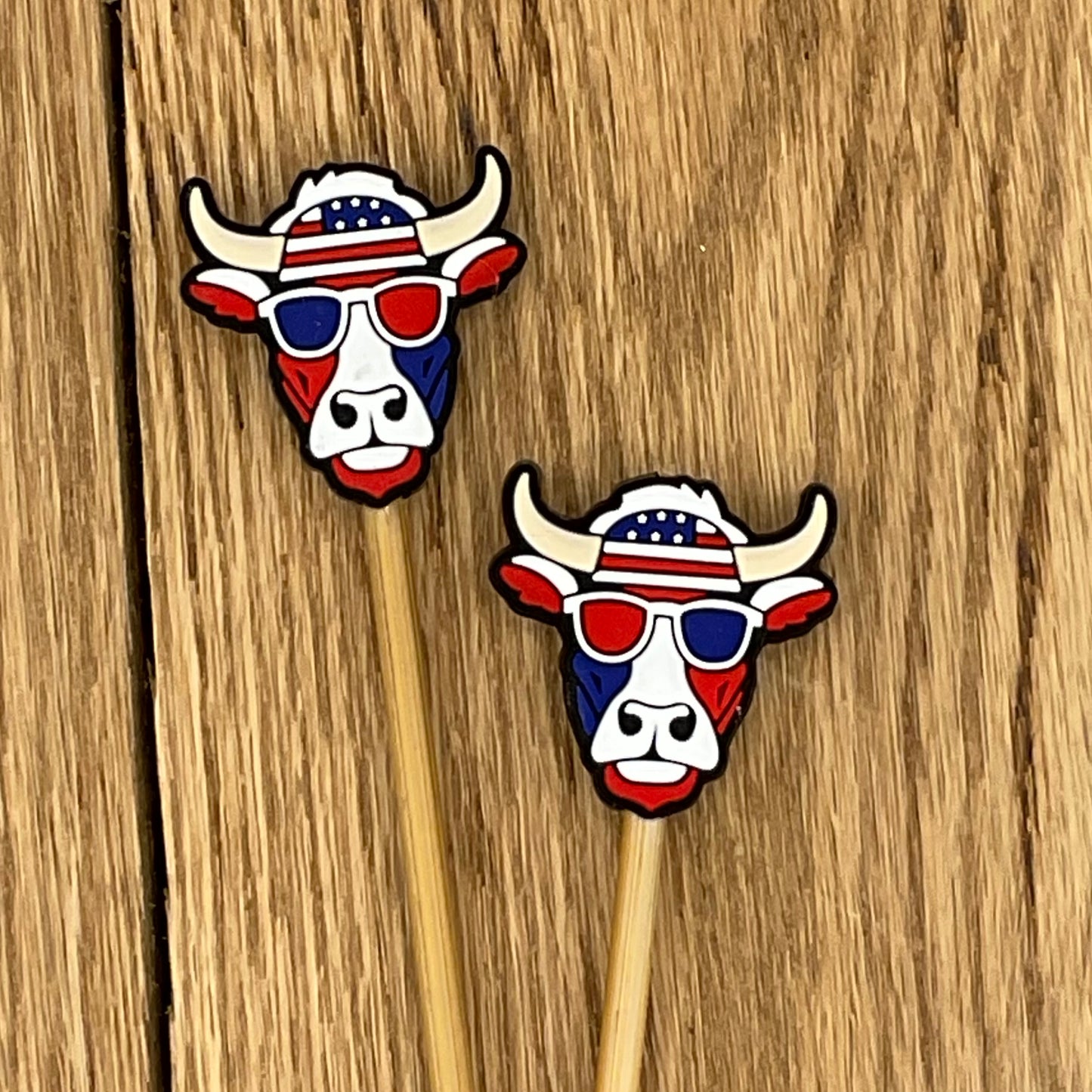Cow Patriotic - Stitch Stoppers