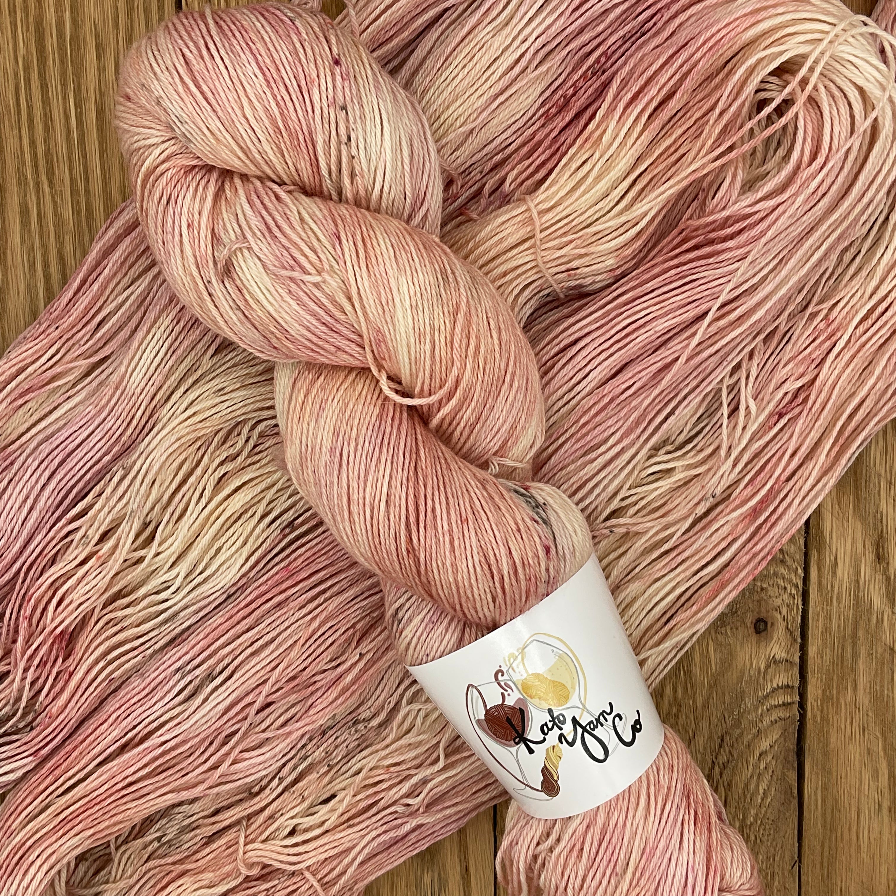 Oh! Peaches - Fingering Wool/Cotton – Kato Yarn Company