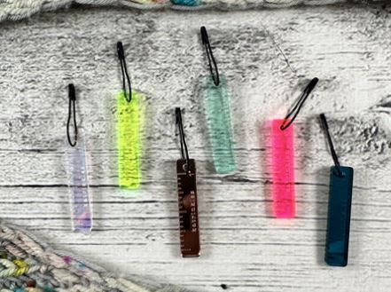 1" Ruler Stitch Marker Set - Katrinkles