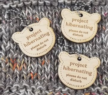 Project Hibernating Bear Bag Tabs - Katrinkles