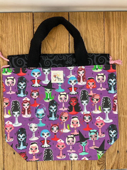 Halloween Heads -  Project Bag